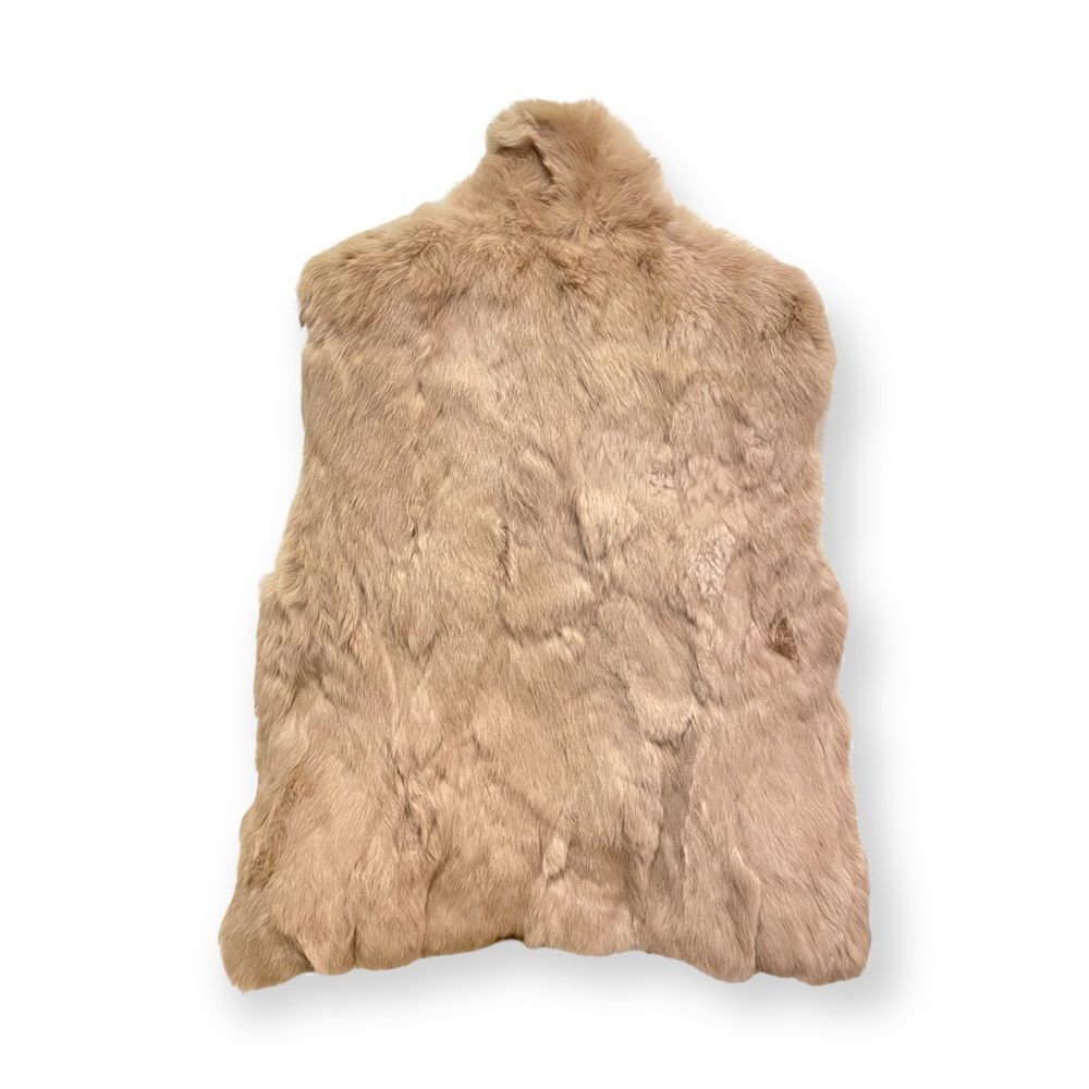 ADRIENNE LANDAU Reversible Real Fur Vest |Size: M| - Picture 9 of 10